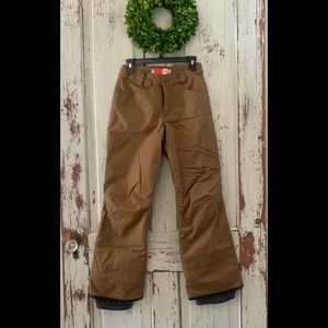 Orage like new ski/board pants! Light Brown size XXS fits like a size 0.